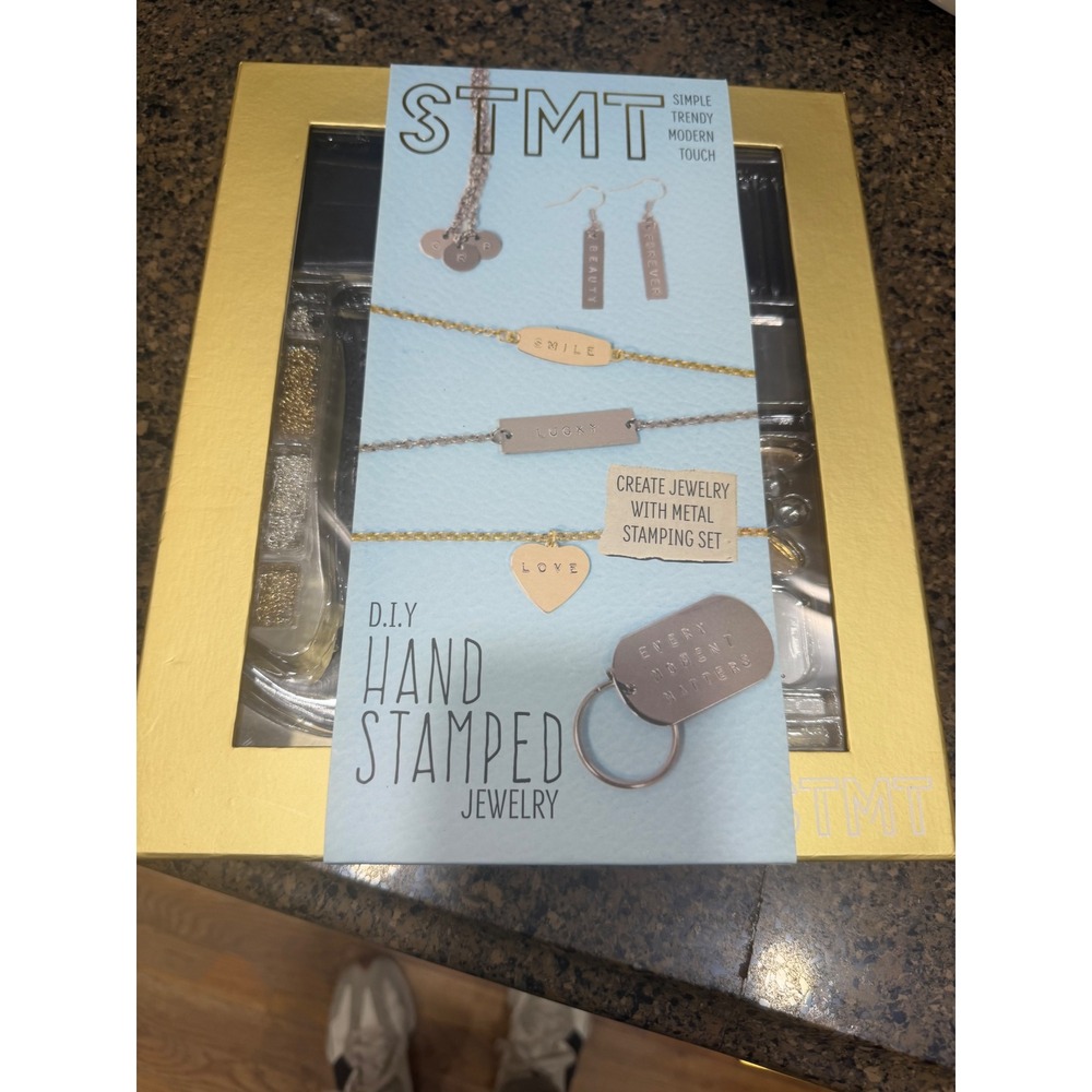 STMT‎ DIY Hand Stamped Jewelry Kit BRAND NEW